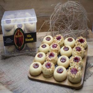 MIX-BISCUIT (NUT JELLY+APRICOT JELLY) 400 gm